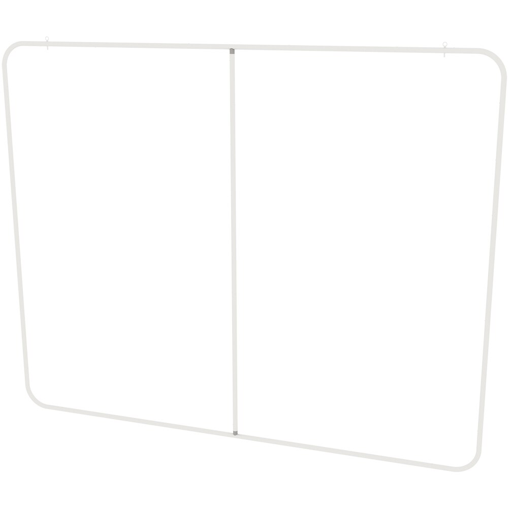 10ft Hanging Banner Flat Panels — 96 in Hardware Only